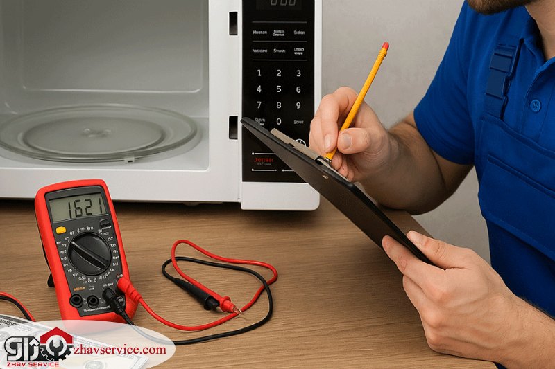 هزینه تعمیر ماکروویو ماجور 