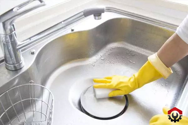پاک کننده قوی سینک ظرفشویی استیل